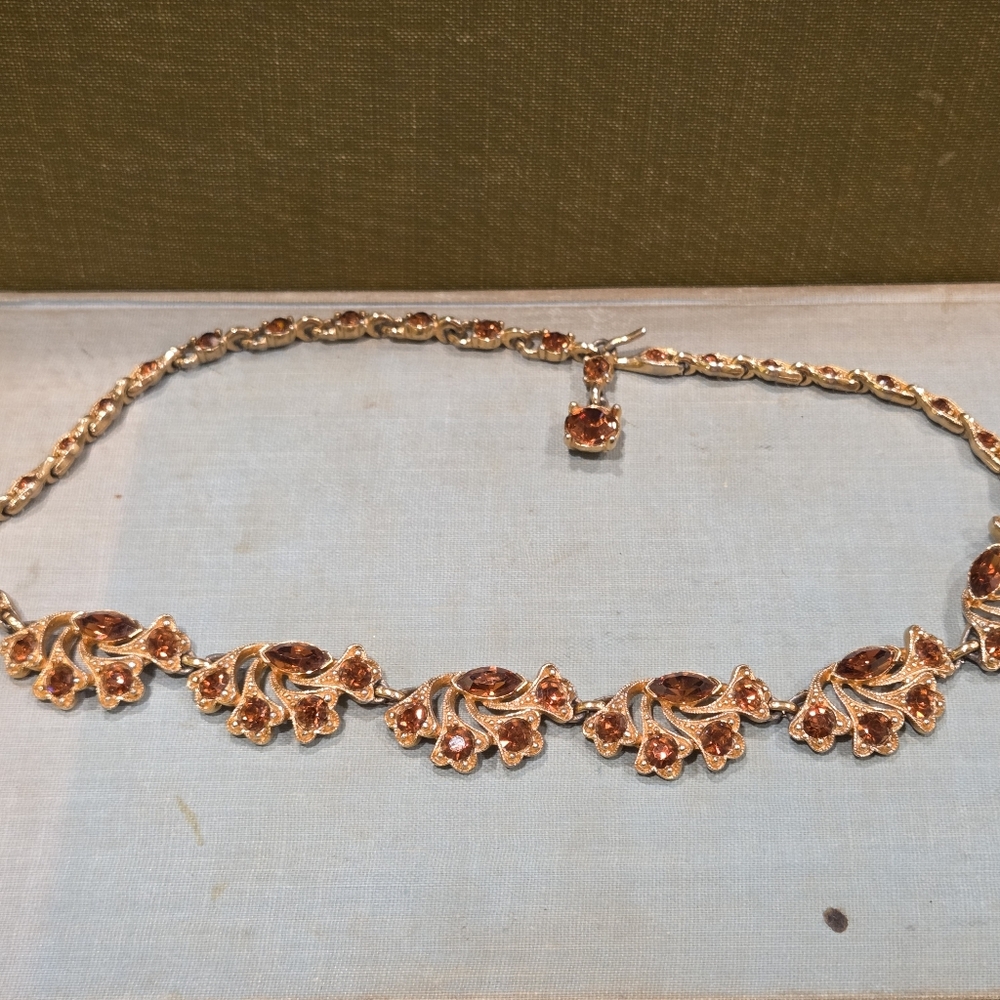 Vintage BOGOFF Rhinestone Choker